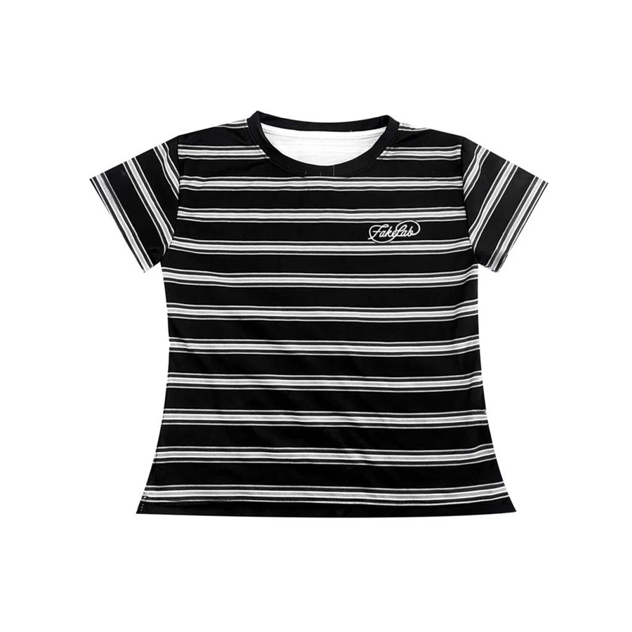 Women Tshirt Midnight Stripe Danbowl 185 gsm
