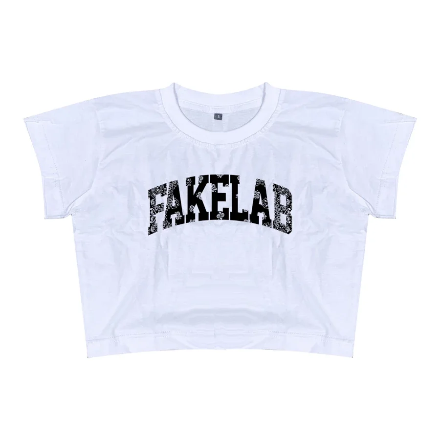 White Bandana Baby Tee