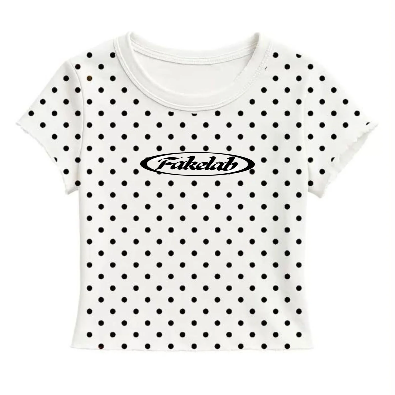 Baby tee POLKADOT FULL PRINT